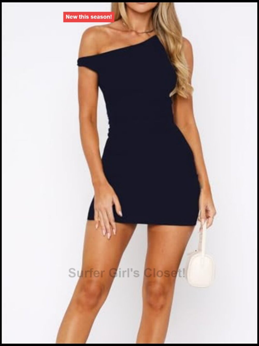 Off Shoulder Sleeveless Bodycon Mini Dress 92% Modal 8% Spandex Club Party - Picture 2 of 5